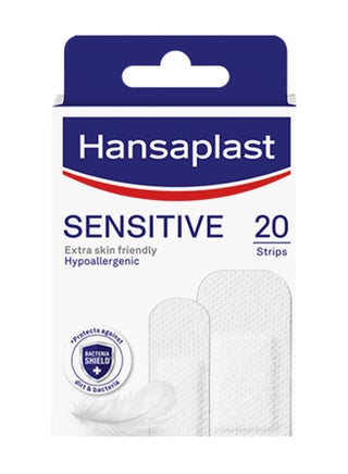 Sensitive Wound Plasters Extra Skin Friendly For Optimal Healing Skin Friendly Adhesion Non-Stick Wound Pad Soft And Breathable Plasters 20 Strips