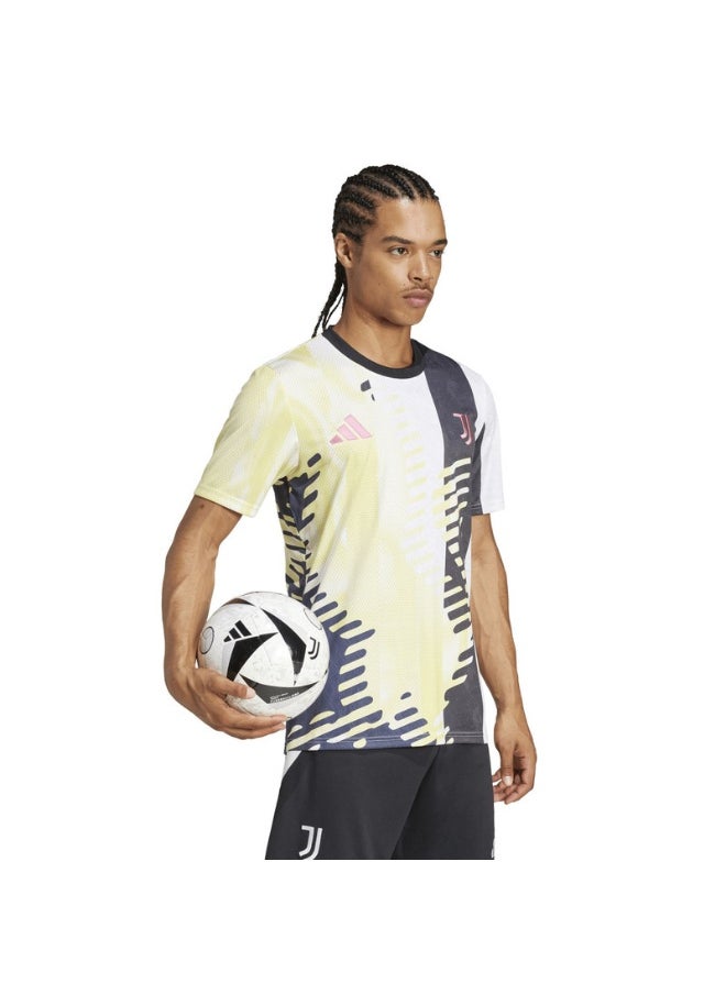 Adidas adidas JUVE PRESHI Yellow Football JERSEYS for Men - XS  - Image 4