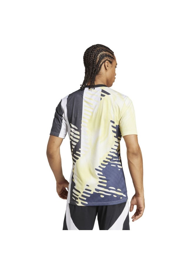 Adidas adidas JUVE PRESHI Yellow Football JERSEYS for Men - XS  - Image 3