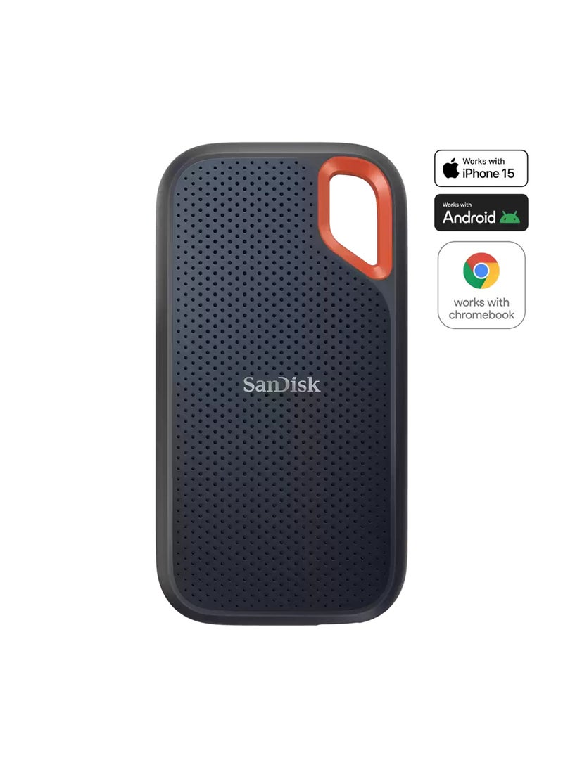 sandisk Extreme Portable SSD, 8TB Up to 1050MB/s read speed; Up to 1000MB/s write speeds - Image 1