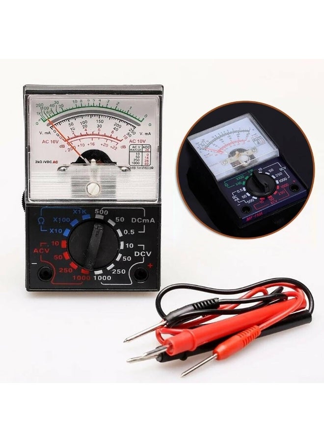 Analog Multimeter Tester Accessory Ammeter MF-110A