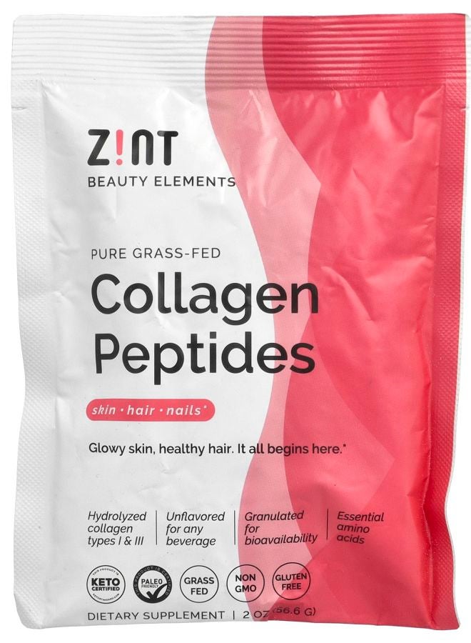 ببتيدات الكولاجين النقي من العشب 2 أونصة (56.6 جرام) غير المنكهة