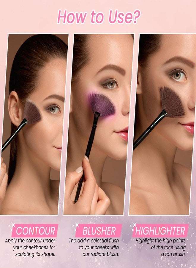 Glam 21 Glam21 Cheeky Affair The Face Palette |Multipurpose Palette 3 In 1 Contour, Blush & Highlight Palette |Long-Lasting Formula | Waterproof | Sweatproof | Sweet-8.6Gm - Image 4