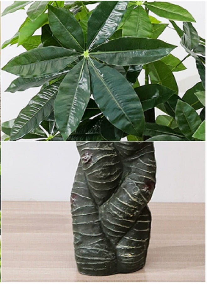 Generic 160cm Faux Money Tree Indoor Artificial Trees Fake Plants Fake Money Tree Small Tree for Spring Home Bedroom Kitchen Office Porch Decor Aesthetic  - Image 4