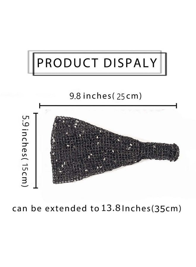 اسم المحتوى ناريلا عصابات رأس عريضة قابلة للتمدد - أغطية رأس من القماش السميك القابل للتنفس لممارسة اليوجا والرياضة وإكسسوارات الشعر للنساء والفتيات (عبوة من 3 قطع، مجموعة من 5 قطع) - Image 3