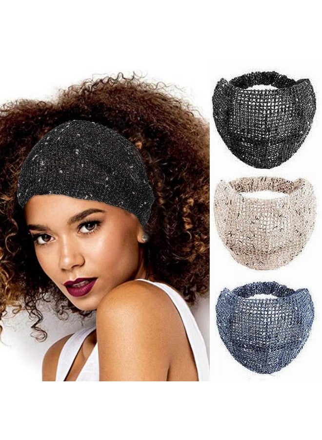 اسم المحتوى ناريلا عصابات رأس عريضة قابلة للتمدد - أغطية رأس من القماش السميك القابل للتنفس لممارسة اليوجا والرياضة وإكسسوارات الشعر للنساء والفتيات (عبوة من 3 قطع، مجموعة من 5 قطع) - Image 1