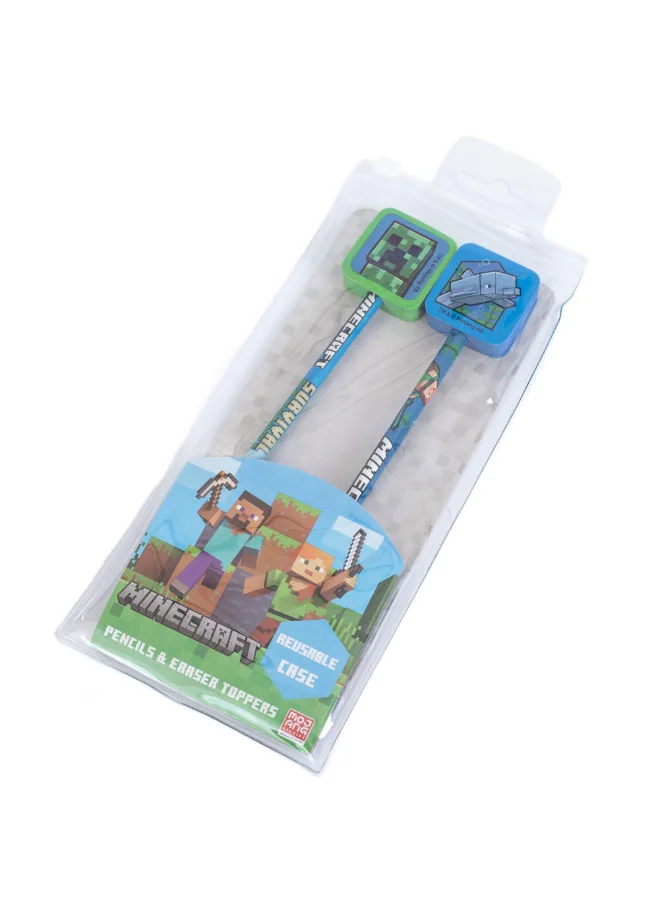 Pyramid MINECRAFT PENCILS WITH TOPPERS