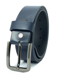 Classic Milano Classic Milano Genuine Leather Belts for men Print Texas Osaka 40MM Belt men PTX-408 (Blue) by Milano Leather  - Image 4