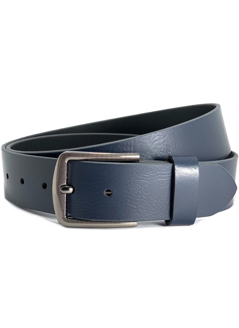 Classic Milano Classic Milano Genuine Leather Belts for men Print Texas Osaka 40MM Belt men PTX-408 (Blue) by Milano Leather  - Image 1