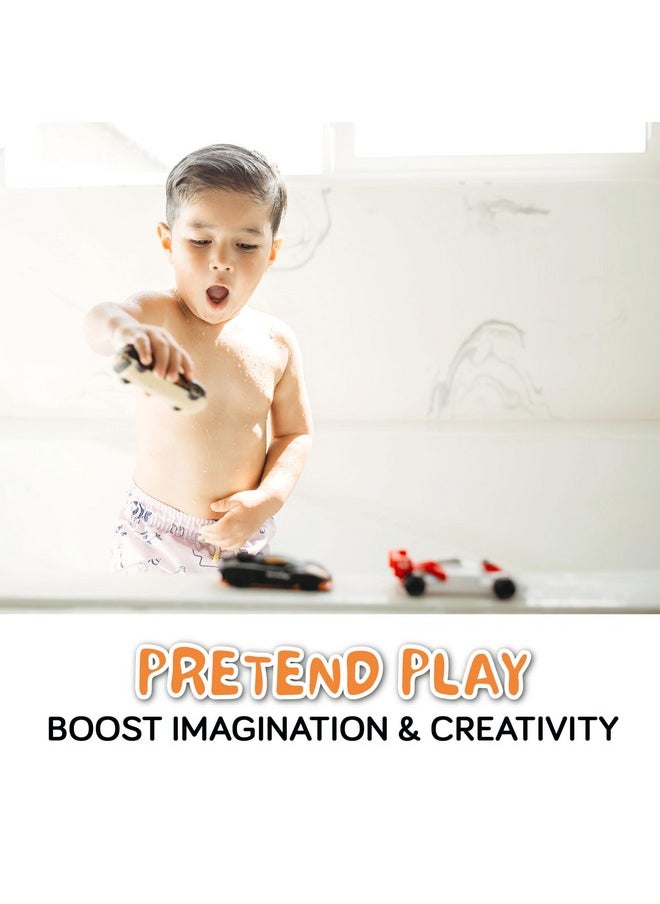 SplashEZ Mold Free Bath Toys For Babies & Toddlers, Car No Hole Bath Toys, Bath Toys No Mold For Tub, Beach, Pool, Bpa-Free, Safe, Fun Infant Baby Bath Toys No Holes 0 1-3 6 12 18 Months  - Image 4