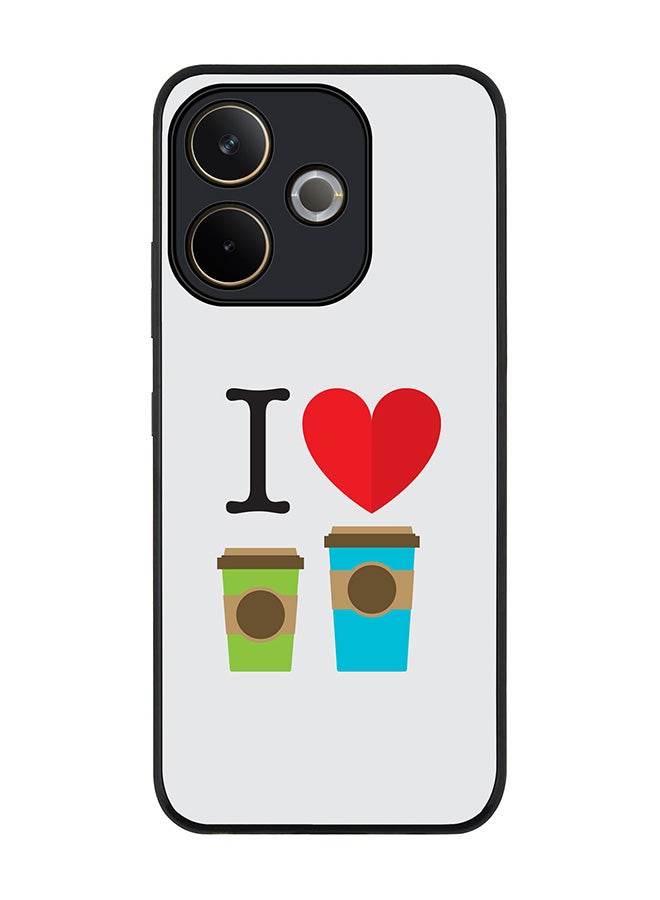 Stylizedd For Oppo A5 Pro 5G / A5 Pro 4G / 5G Case,Slim fit Camera Protection, Shockproof Thin Phone cover  - I Love Coffee - Image 1
