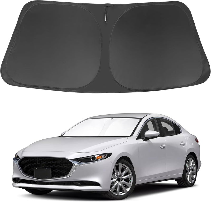 LHFLIVE Windshield Sun Shade for Mazda 3 (2019-2026) - Image 1