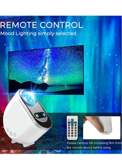 JAJEEK "NEW Galaxy Aurora Projector – 3-in-1 LED Northern Lights Star Projector with Bluetooth Speaker & White Noise"  - Image 5