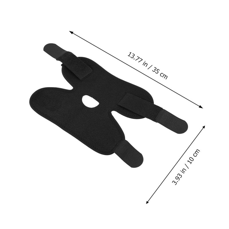 PartyKindom Ankle Sleeve Wrap Support Breathable Compression Brace for Basketball Running Cycling Sprains - Image 3