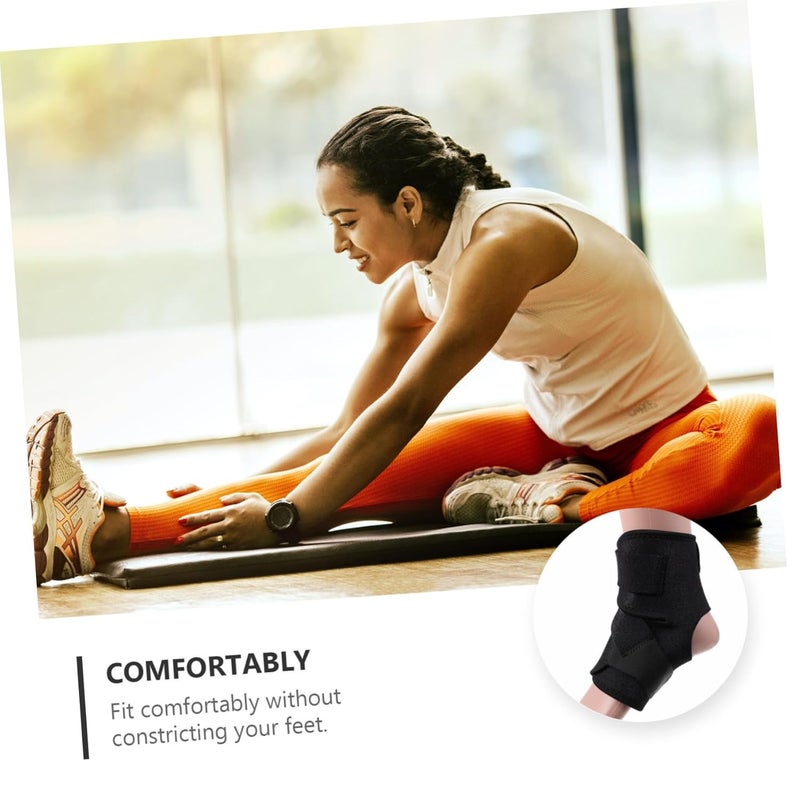 PartyKindom Ankle Sleeve Wrap Support Breathable Compression Brace for Basketball Running Cycling Sprains - Image 5