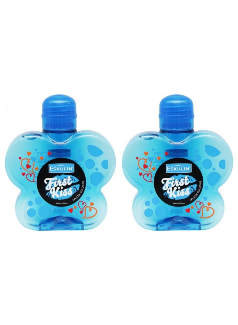 First Kiss Splash Cologne 125ml 2 pcs