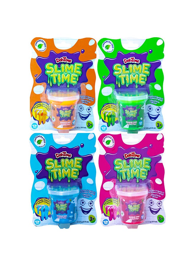TOY PRO دوه تايم سلايم علبة واحدة 82 غ - ألوان متنوعة - Image 1