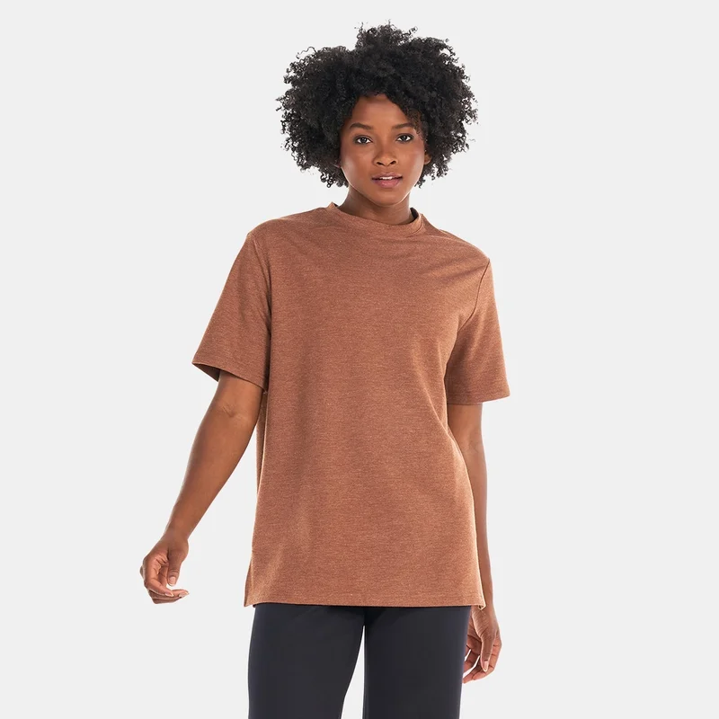 SQUATWOLF Women's Relaxed Marl T-Shirt