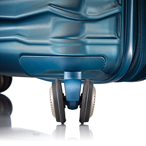 Samsonite Stryde 2 Hardside Expandable Luggage with Double Spinner Wheels, 22 x 14 x 9 Carry On, Deep Teal - Image 3