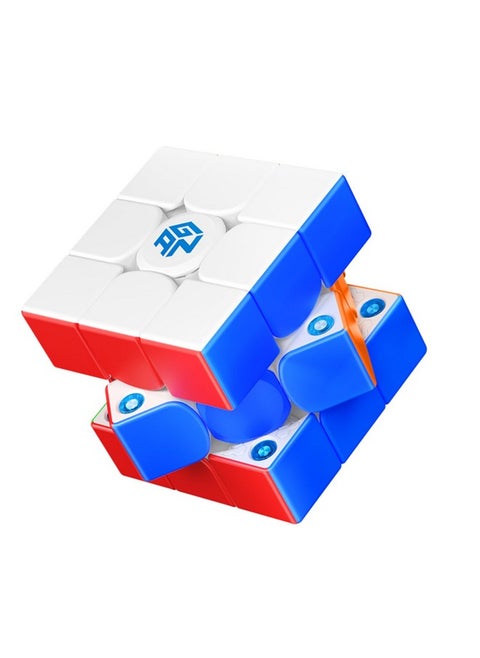 Cubelelo All Ages Gan 356 Me 3X3 (Magnetic) Speedcube | Gan 356 Me | Latest Version Of Gan 356 M | Honeycomb Design, Multiple Adjustable Settings & New Magnetic Capsule | Speed Cube For All Levels