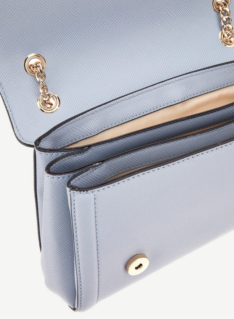 GUESS Noelle II Convertible Flap Crossbody Bag - Image 5