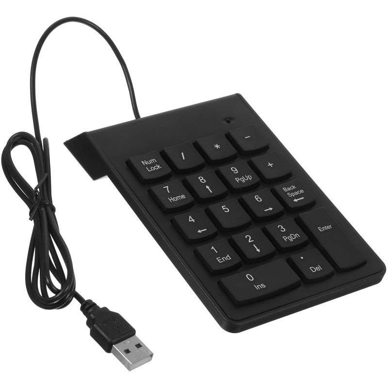 Mechanical Numeric Keypad 19 Keys Wired USB Number Pad For Laptop Office Accounting - Image 2