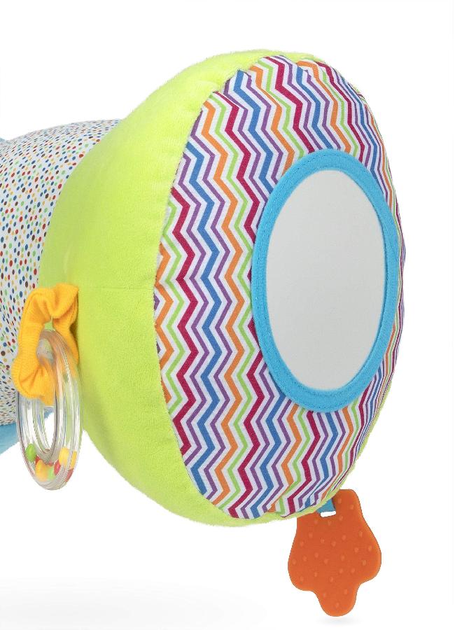 Nuby Tummy Time Discovery Pillow for Infants - Plush Pillow - Baby Toy - 0+ Months - Under The Sea - Image 3