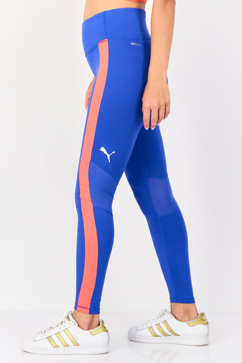 PUMA Women Sportswear Fit Training Tights, Blue - Image 4