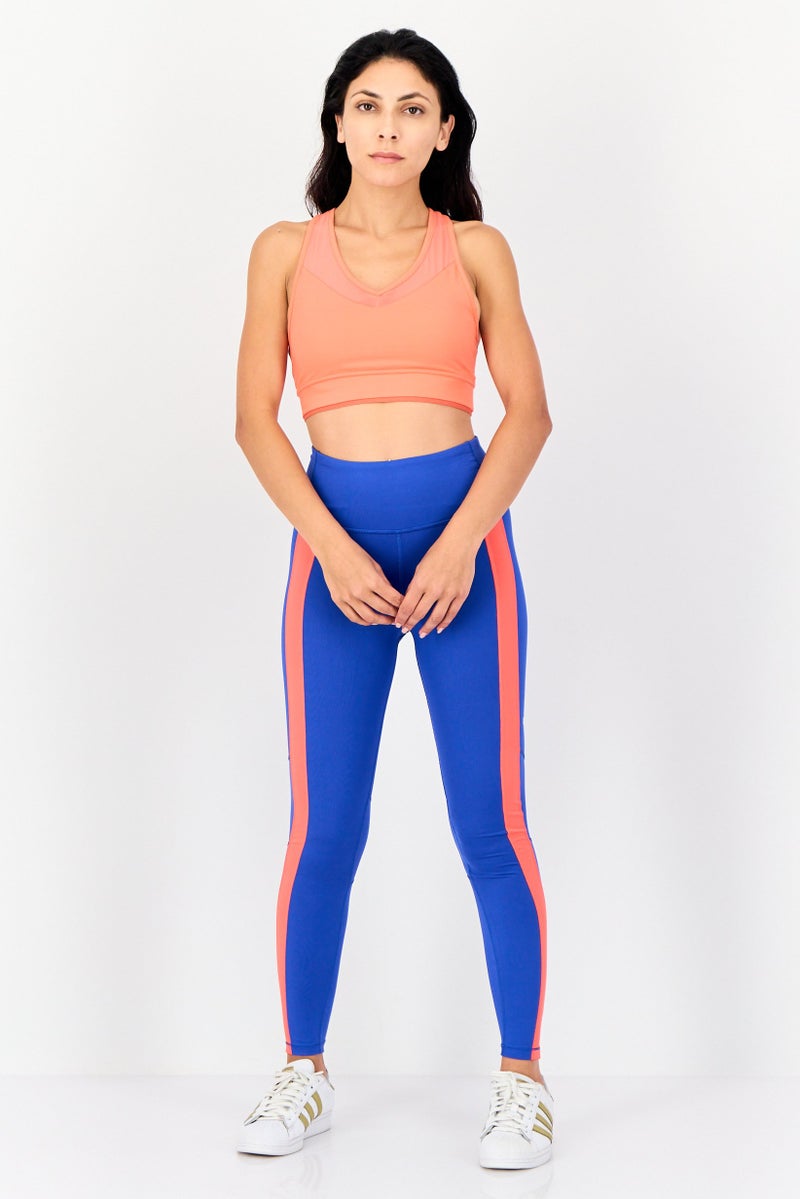 PUMA Women Sportswear Fit Training Tights, Blue - Image 2