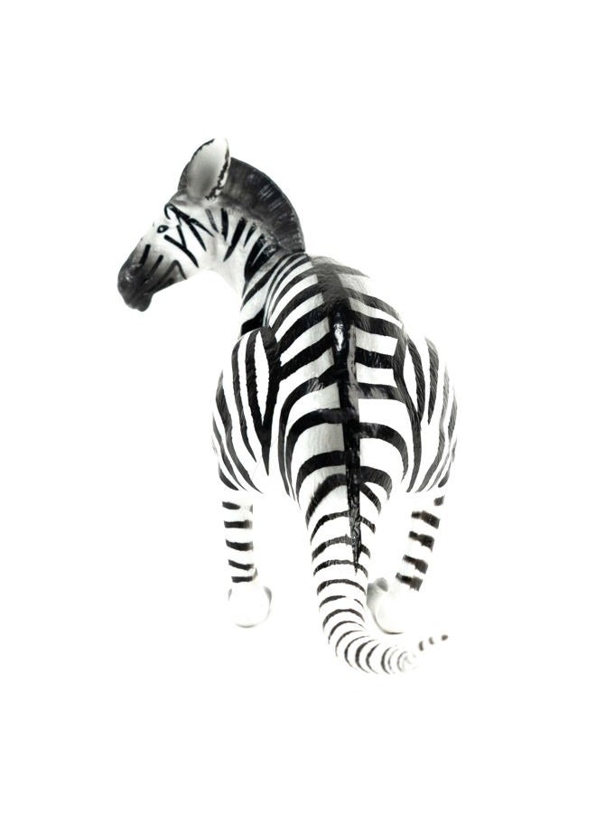 RANDIMALS Zebra Style Kangaroo Figurine Toy 5”, Premium Hard Rubber Animal Action Figure Toy, Hybrid Friend Encourages Adventure & Imagination - Image 4