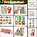 BenLouis Christmas School Stationery Set Party Favors Xmas Classroom Gift Prizes Bulk for Students Kids Holiday Stockings Pinata Filler School Goodie Bag Stuffers Decor12set Christmas - Image 4