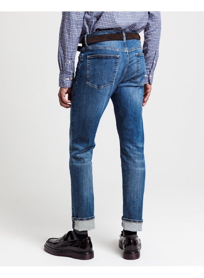 Gant Maxen Extra Slim Fit Active-Recover Jeans - Image 3