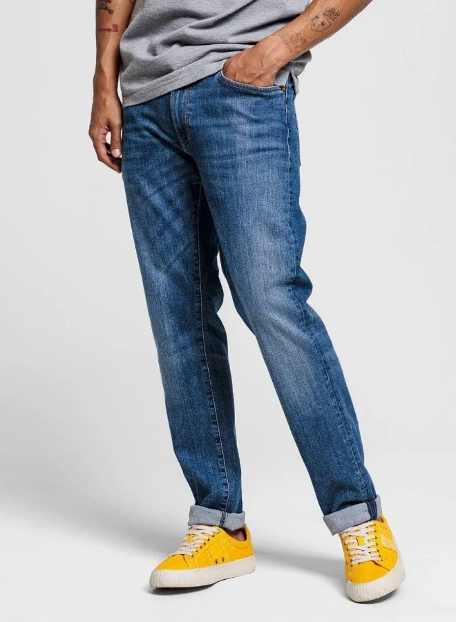 غانت Gant Maxen Extra Slim Fit Active-Recover Jeans