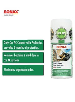 SONAX Car Ac Cleaner Air Aid Symbiotic 100 ml -Sonax Vehicle Interior Cleaner  - Image 3