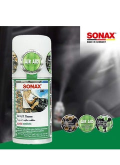 SONAX Car Ac Cleaner Air Aid Symbiotic 100 ml -Sonax Vehicle Interior Cleaner  - Image 2