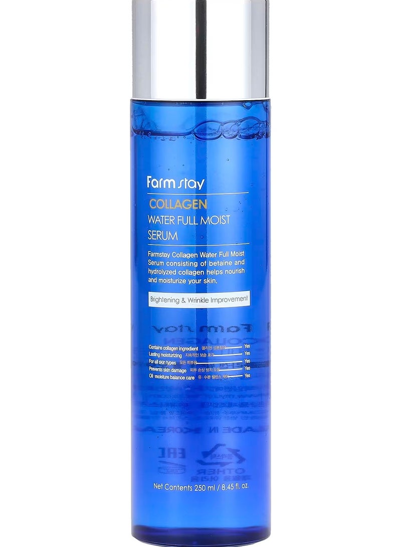 Farm Stay Farmstay, Collagen, Water Full Moist Serum (250 ml) - Image 2