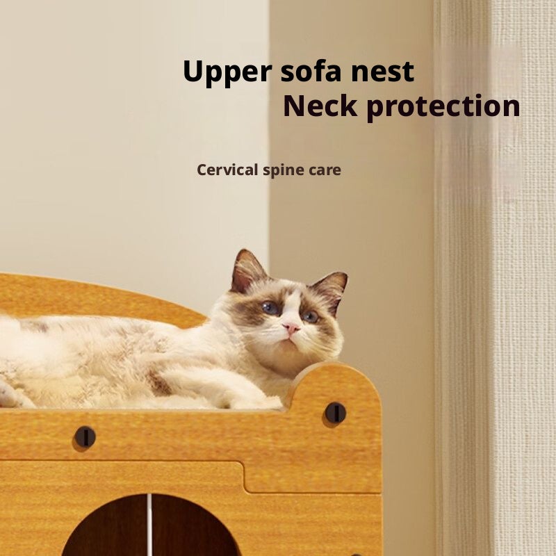Cat Scratching Board, Large Corrugated Cardboard Cat House, Durable and Scratch-Resistant, Suitable for Multiple Cats - Image 4