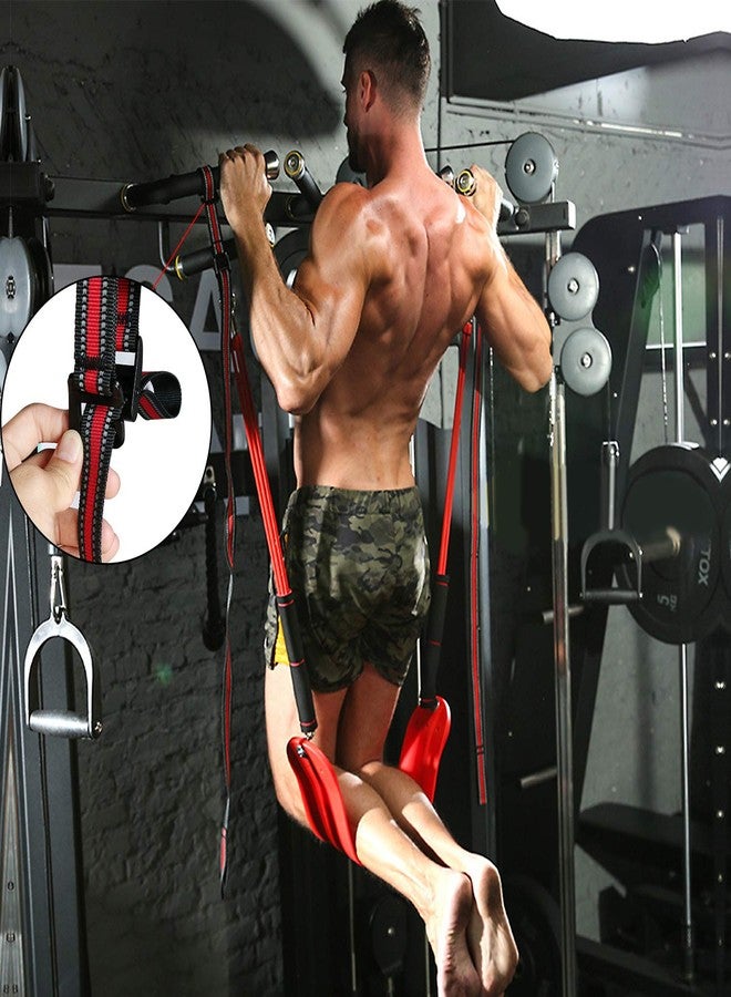 SYNTECSO 330 Lbs Pull Up Assistance Bands, Pull-up Assist Bands with Elastic Rope Pull Up Resistance Bands Arm Exercise Equipment - Image 5