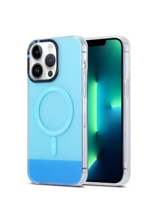 Case Cover For iPhone 13 Pro Max PC + TPU IMD MagSafe Magnetic Phone Case Blue - pzsku/Z30C9E34979146B6546F5Z/45/_/1712465236/e00ff9f4-1e79-462a-b152-83ee1630c473