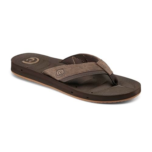 Cobian Men's Water Friendly Draino 2 Flip Flops, Chocolate, 10 - Image 5