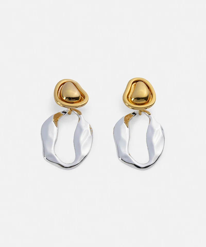 ابيكول Two-Tone Earrings
