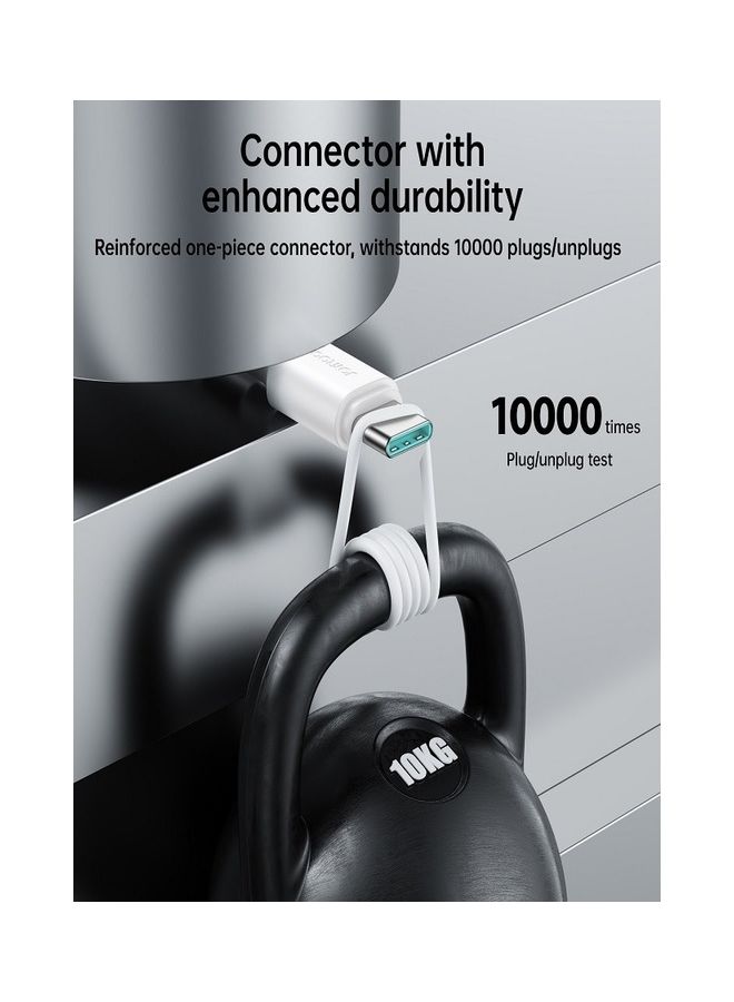 جوي روم كابل بيانات 3A USB إلى USB C للشحن السريع بطول 1 متر - Image 3