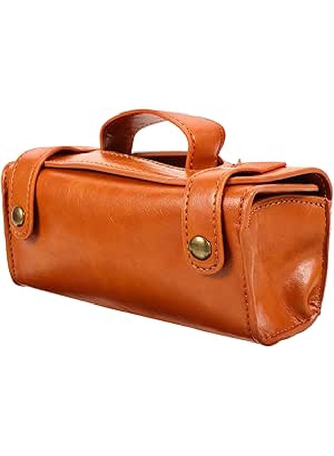 Large Capacity Pu Shaver Bag For Men Travel Toiletry Kit With Multiple Compartments - Image 1