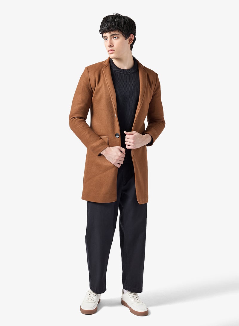 Robert Wood Long Overcoat - Image 4