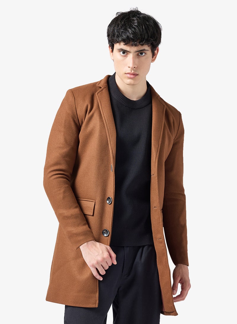 Robert Wood Long Overcoat - Image 1