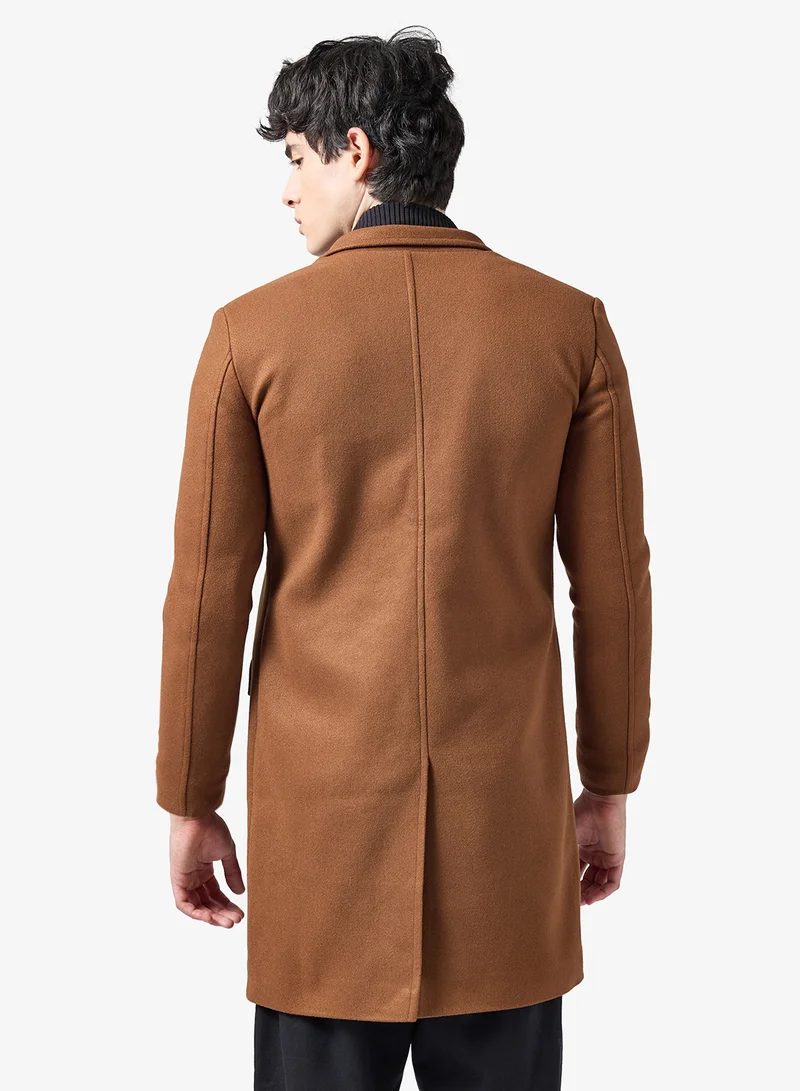 Robert Wood Long Overcoat