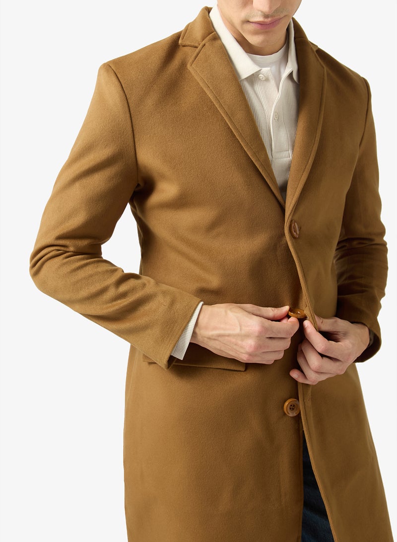 Robert Wood Long Overcoat - Image 5
