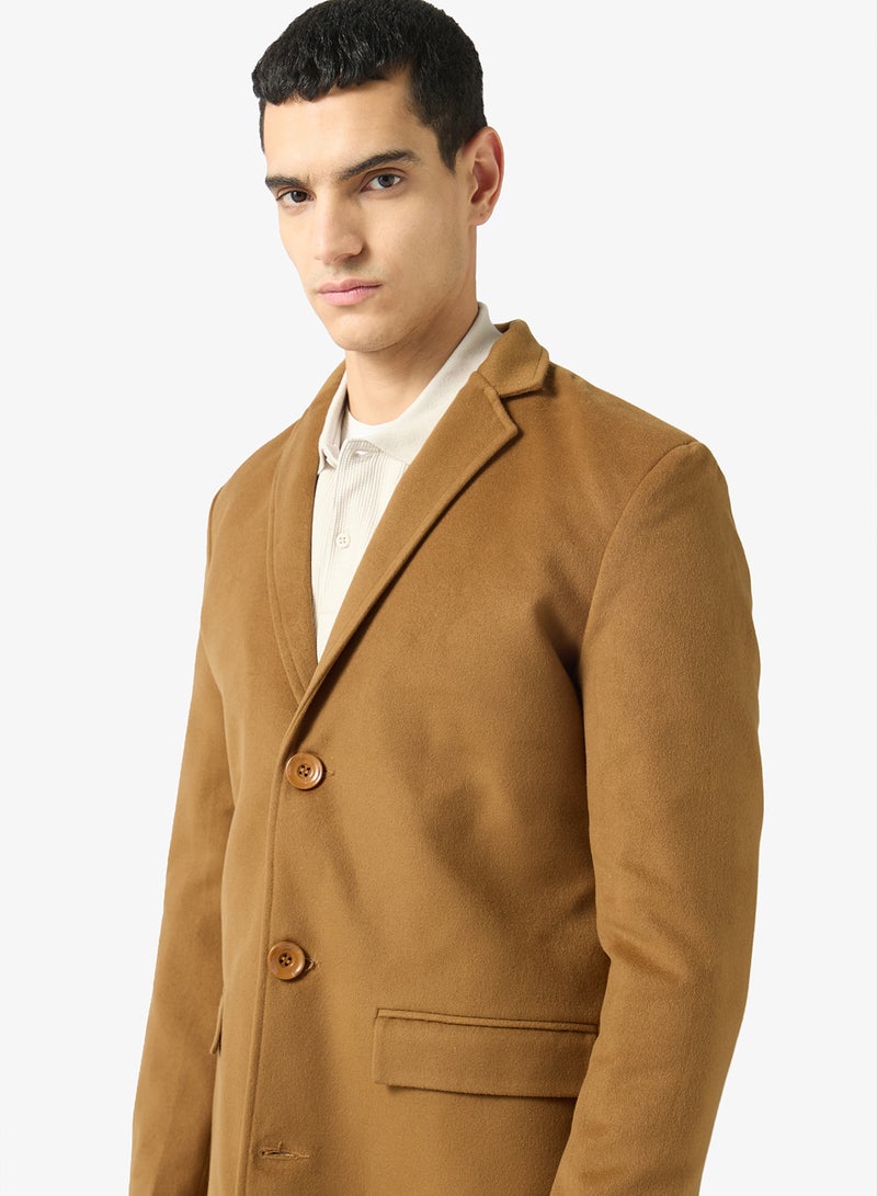 Robert Wood Long Overcoat - Image 4