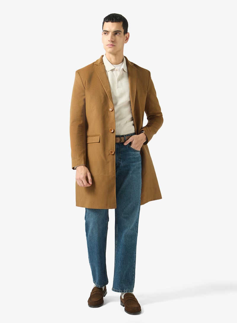 Robert Wood Long Overcoat - Image 2