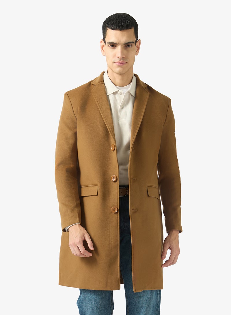 Robert Wood Long Overcoat - Image 1